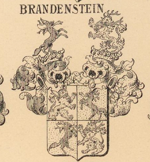 Brandenstein Coat of Arms / Family Crest 0