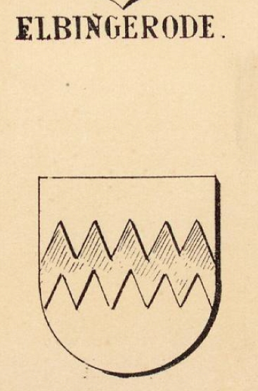 Elbingerode Coat of Arms / Family Crest 0