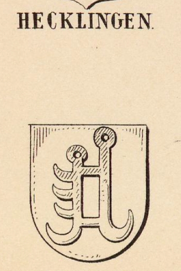 Hecklingen Coat of Arms / Family Crest 0