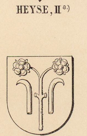 Heyse Coat of Arms / Family Crest 0