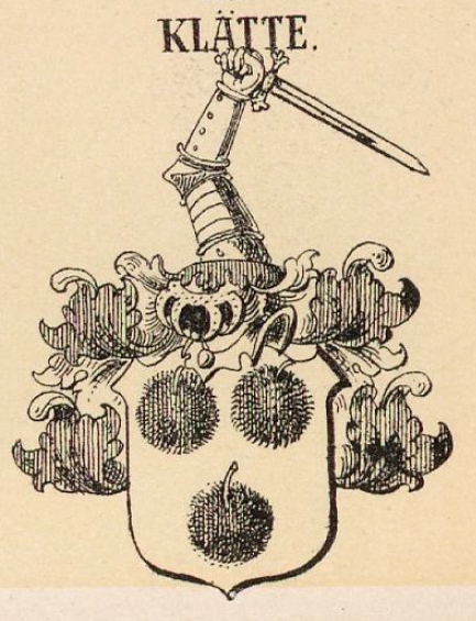 Klatte Coat of Arms / Family Crest 0