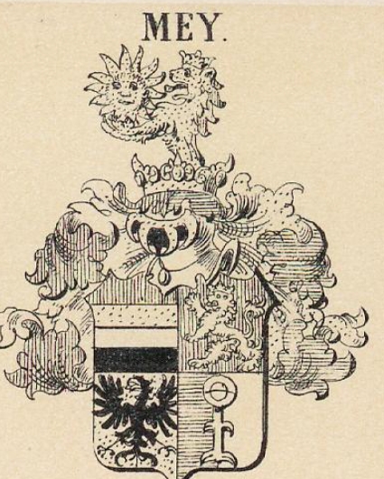 Mey Coat of Arms / Family Crest 0