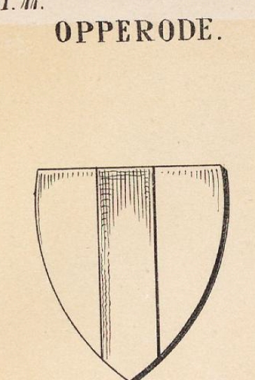 Opperode Coat of Arms / Family Crest 0