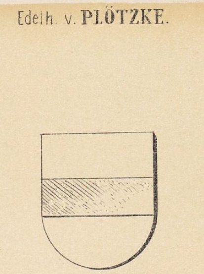 Plotzke Coat of Arms / Family Crest 0