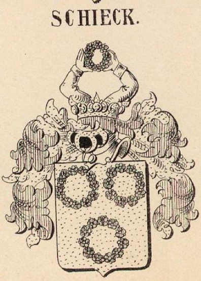 Schieck Coat of Arms / Family Crest 3