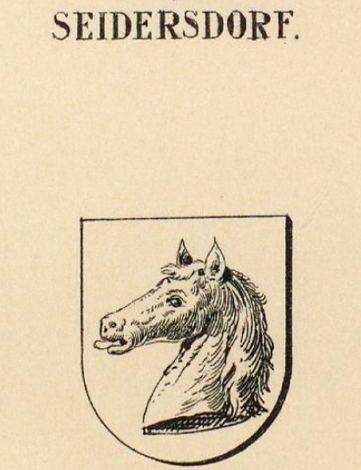 Seidersdorf Coat of Arms / Family Crest 0