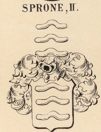 Sprone Coat of Arms / Family Crest 0
