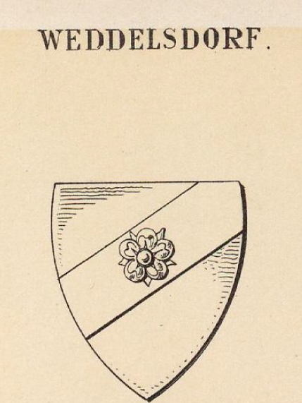 Weddelsdorf Coat of Arms / Family Crest 0