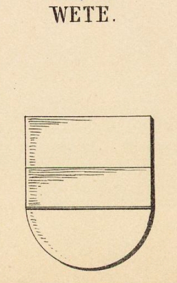 Wete Coat of Arms / Family Crest 0