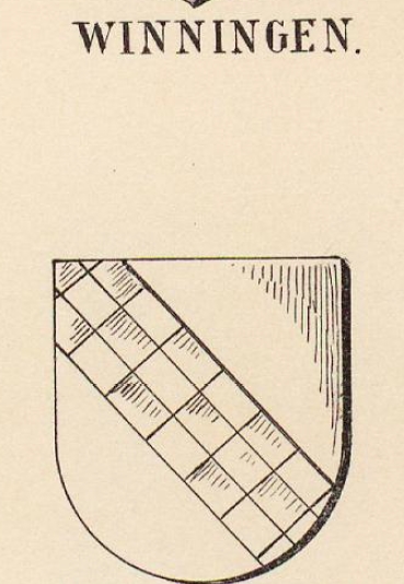 Winningen Coat of Arms / Family Crest 0