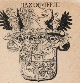 Bazendorf Coat of Arms / Family Crest 1