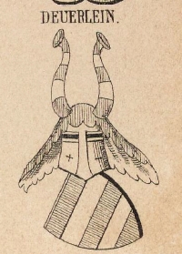 Deuerlein Coat of Arms / Family Crest 0