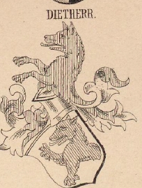 Dietherr Coat of Arms / Family Crest 0