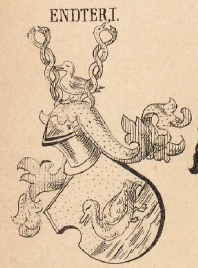Endter Coat of Arms / Family Crest 2