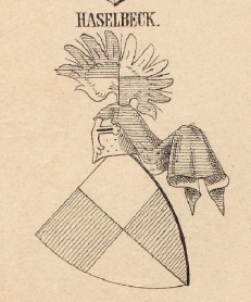 Haselbeck Coat of Arms / Family Crest 0