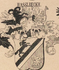 Hasslbeckh Coat of Arms / Family Crest 0
