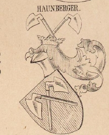 Haunberger Coat of Arms / Family Crest 0