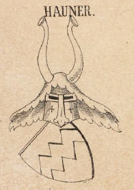 Hauner Coat of Arms / Family Crest 0