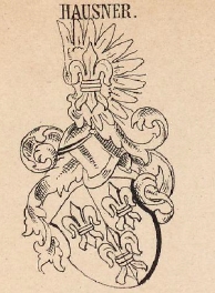 Hausner Coat of Arms / Family Crest 1
