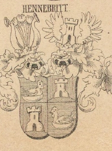 Hennebritt Coat of Arms / Family Crest 0