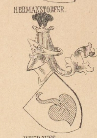 Hermanstorfer Coat of Arms / Family Crest 1