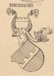 Hertzhauser Coat of Arms / Family Crest 0