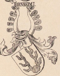 Hirnheim Coat of Arms / Family Crest 3