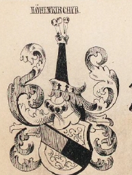 Hohenkircher Coat of Arms / Family Crest 2