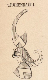 Hohenrain Coat of Arms / Family Crest 1