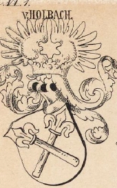 Holbach Coat of Arms / Family Crest 1