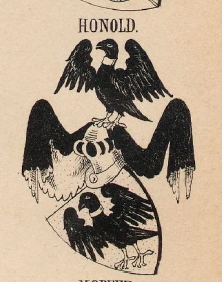 Honold Coat of Arms / Family Crest 1