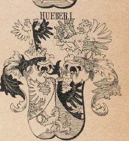 hueber Coat of Arms / Family Crest 2