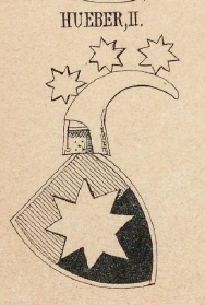 hueber Coat of Arms / Family Crest 3