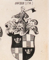 Jocher Coat of Arms / Family Crest 2