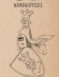 Konigsfeld Coat of Arms / Family Crest 2
