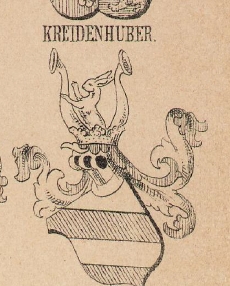 Kreidenhuber Coat of Arms / Family Crest 0