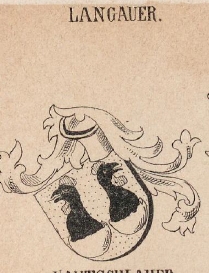 Langauer Coat of Arms / Family Crest 0