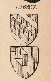 Losnitz Coat of Arms / Family Crest 1
