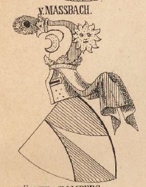 Massbach Coat of Arms / Family Crest 2