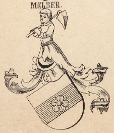 Melber Coat of Arms / Family Crest 0