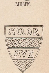 Mosen Coat of Arms / Family Crest 0