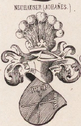 Neuhauser Coat of Arms / Family Crest 1