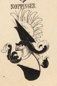 Noppinger Coat of Arms / Family Crest 1
