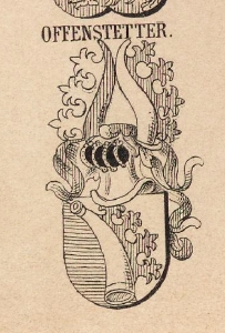 Offenstetter Coat of Arms / Family Crest 0