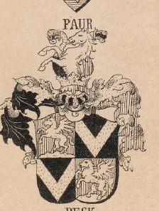 Paur Coat of Arms / Family Crest 3