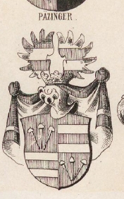 Pazinger Coat of Arms / Family Crest 0