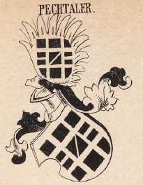 Pechtaler Coat of Arms / Family Crest 1