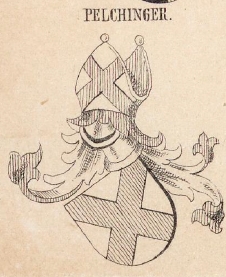Pelchinger Coat of Arms / Family Crest 1