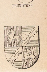 Peundtner Coat of Arms / Family Crest 0