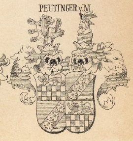 Peutinger Coat of Arms / Family Crest 0